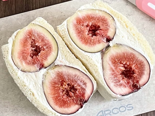 いちじくの贅沢サンドイッチ