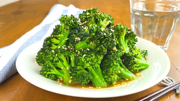 爆速ブロッコリーごま和え