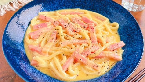 爆速カルボナーラうどん