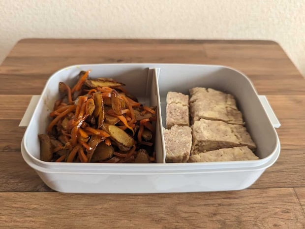 ダイソー 保存容器としても使えるお弁当箱 使用例