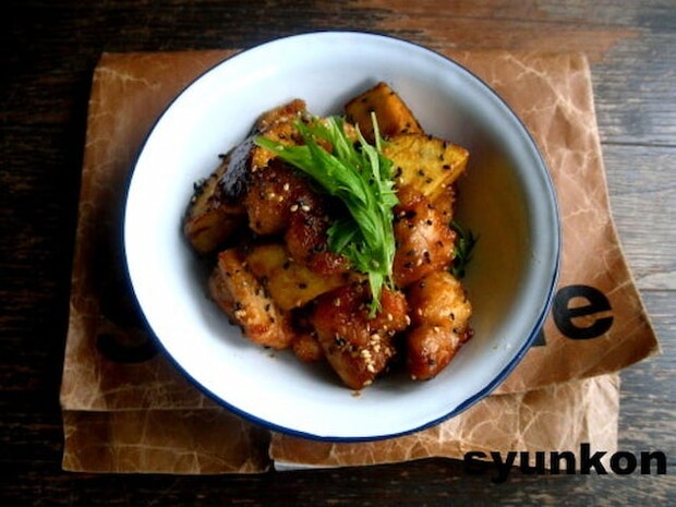 簡単!香ばしくてやみつき「鶏肉とさつまいもの甘辛バター醤油」レシピ