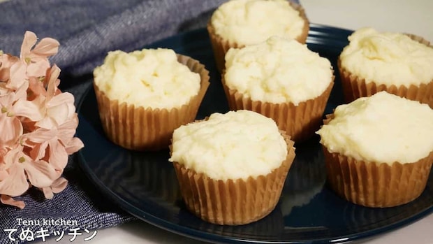 てぬキッチンさん 卵を使わないレンジ蒸しパン