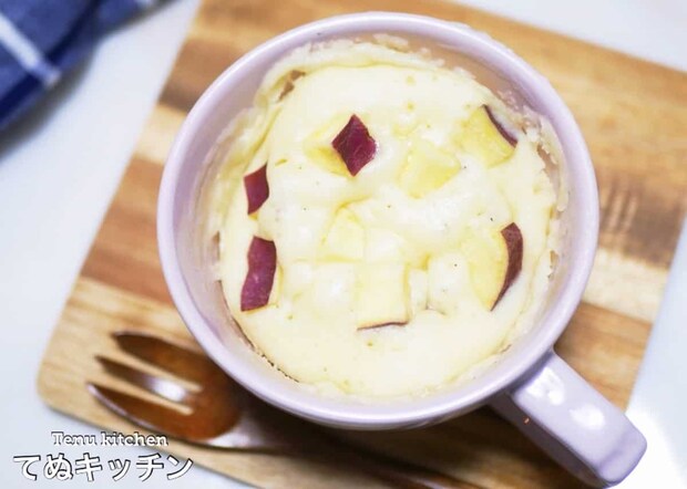 てぬキッチンさん さつまいも蒸しパン