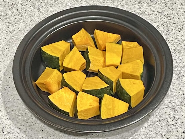 「かぼちゃのハニーマヨサラダ」レシピ