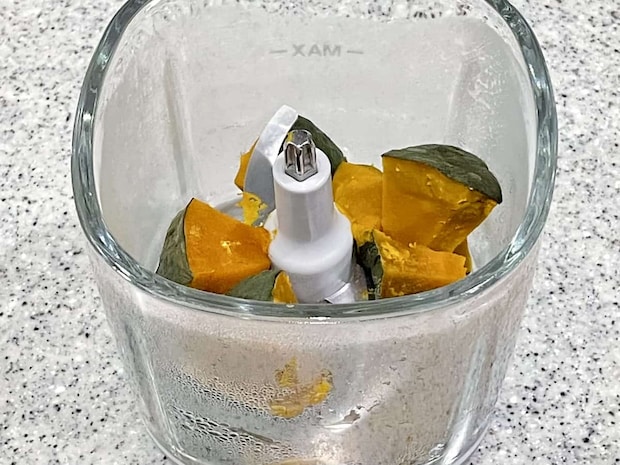 「かぼちゃのハニーマヨサラダ」レシピ