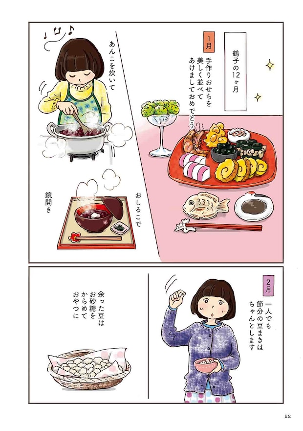 西野 鶴子 29歳「12ヶ月のおいしいキッチン」