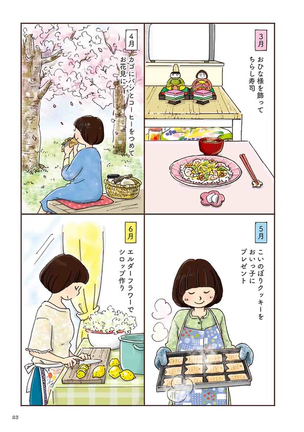 西野 鶴子 29歳「12ヶ月のおいしいキッチン」