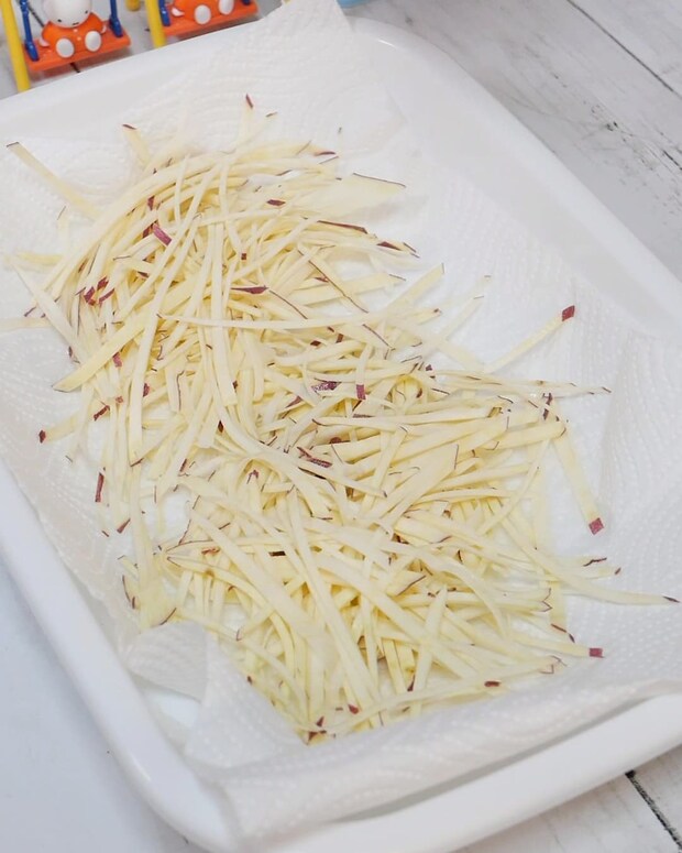 カリカリさつまいも手順2