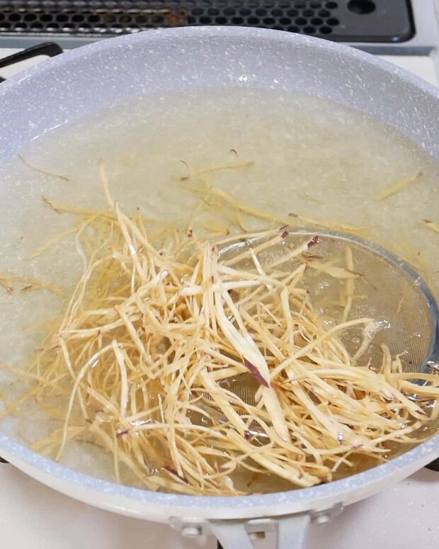 カリカリさつまいも手順3