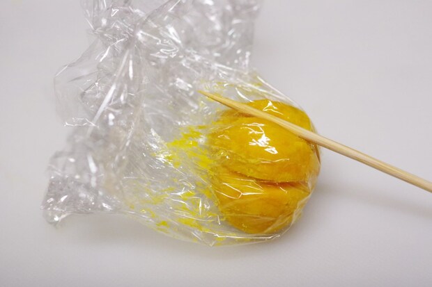 「かぼちゃの小さなジャックオランタン」レシピ