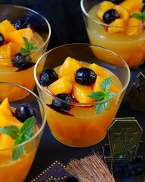 色が変わる！？ハロウィンカラーの「簡単フルーツゼリー」の作り方