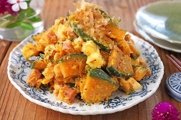 かぼちゃサラダ７