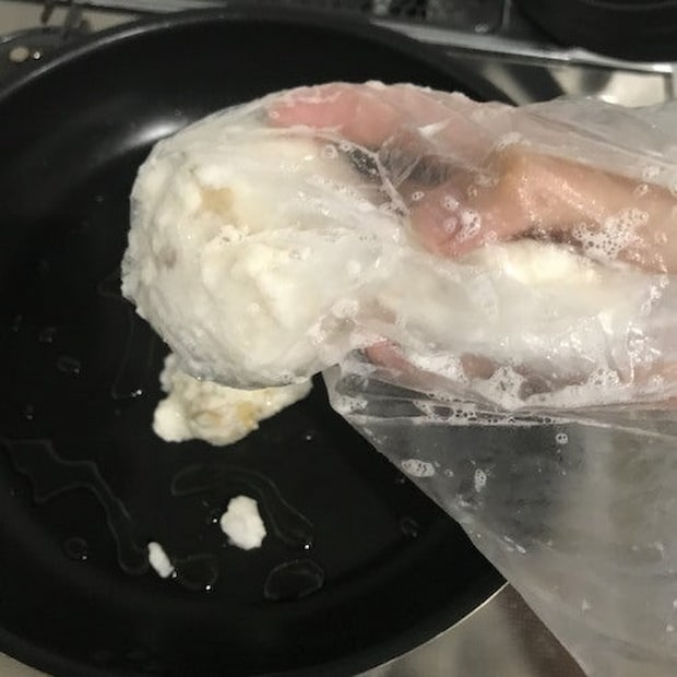 山本ゆりさんの「長芋のかけら焼き」レシピ