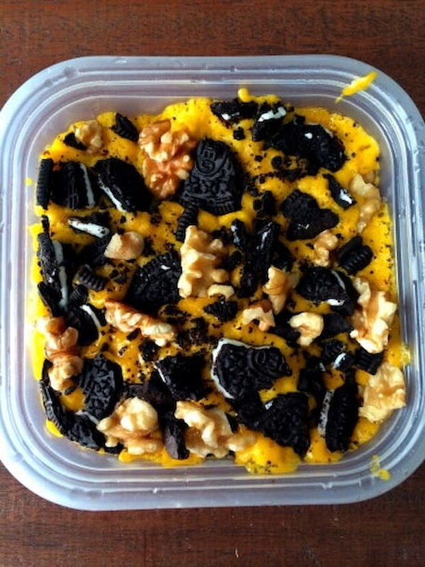 山本ゆりさんの「かぼちゃとオレオのケーキ」レシピ