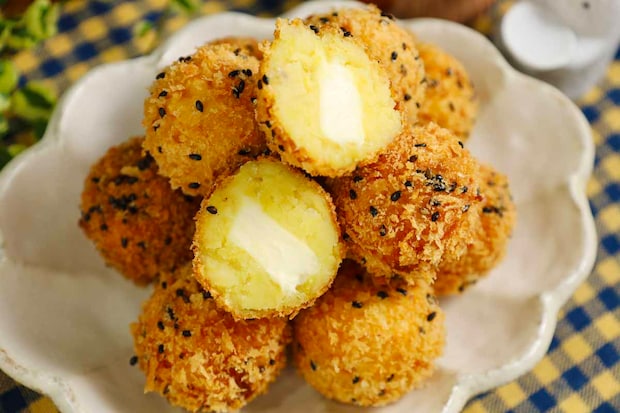 しっとりサクサク「スイートポテトコロッケ」のレシピ