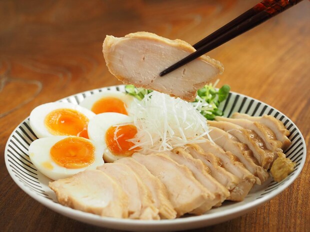 鶏むね肉の鶏チャーシュー