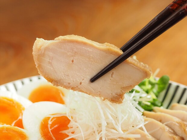 鶏むね肉の鶏チャーシュー