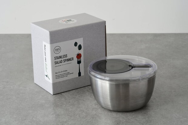 365methods ステンレスサラダスピナー