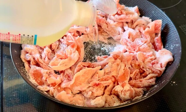 「豚玉照りMAX炒め」レシピ