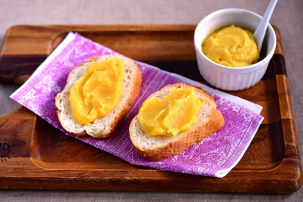 さつまいもペーストを使ったパンのお供