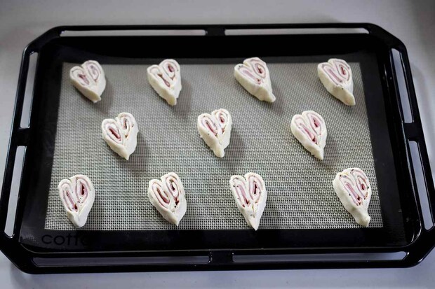 ベーコンハートパイ