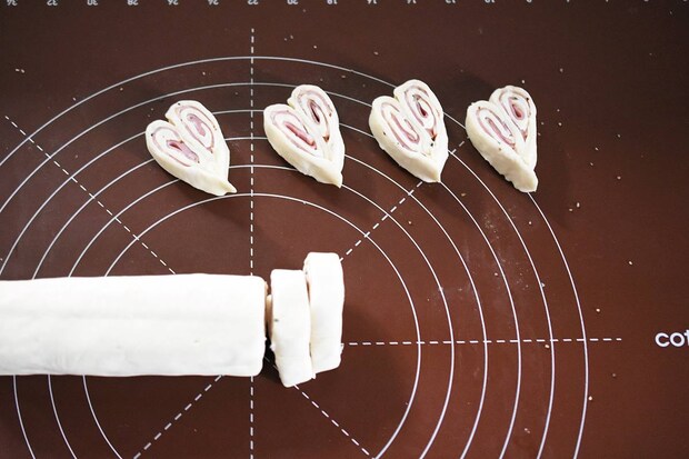 ベーコンハートパイ