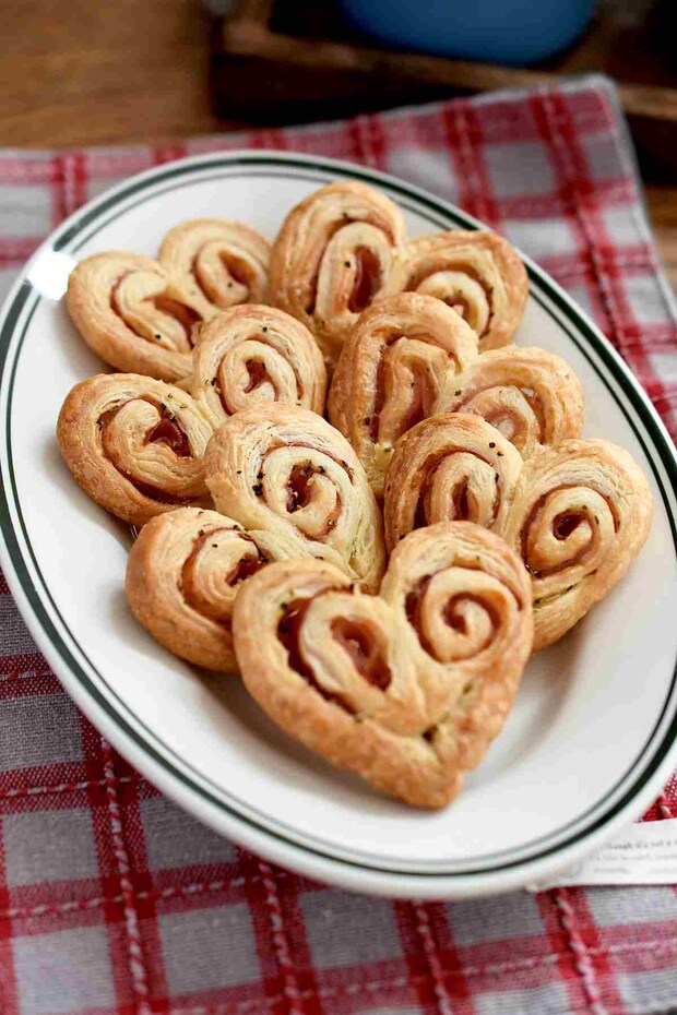 ベーコンハートパイ