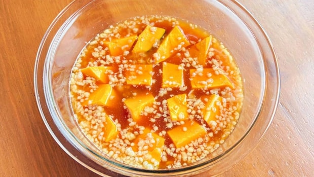 とろ旨！「かぼちゃ」の簡単でおいしい食べ方【火を使わない】