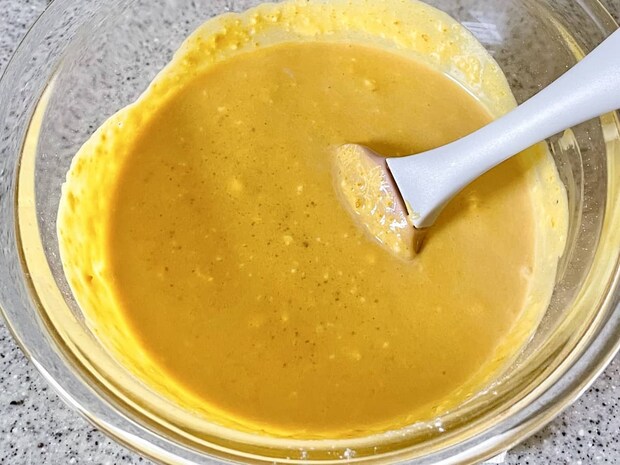 「パンプキンチーズケーキのクッキータルト」レシピ