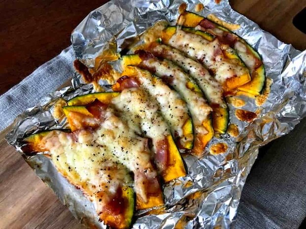 山本ゆりさん ベーコンチーズかぼちゃ