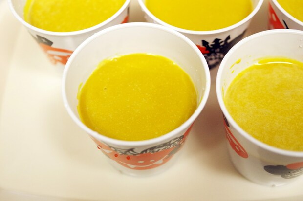 「濃厚カボチャのミルクティープリン」レシピ