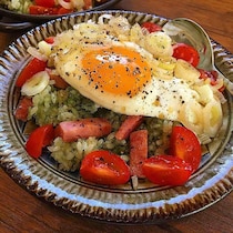 カフェ風ランチをおうちで♪「ポパイライス」の作り方