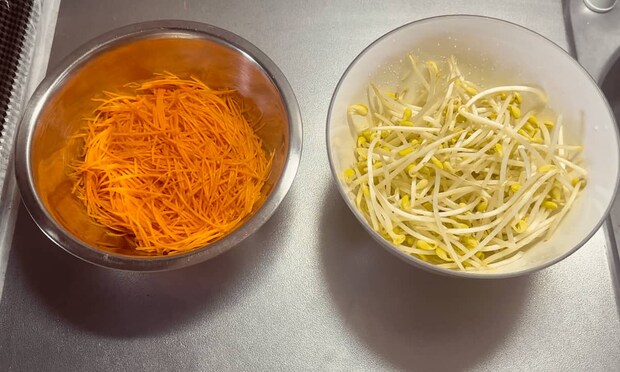 「キャロットラペwith豆もやし」レシピ