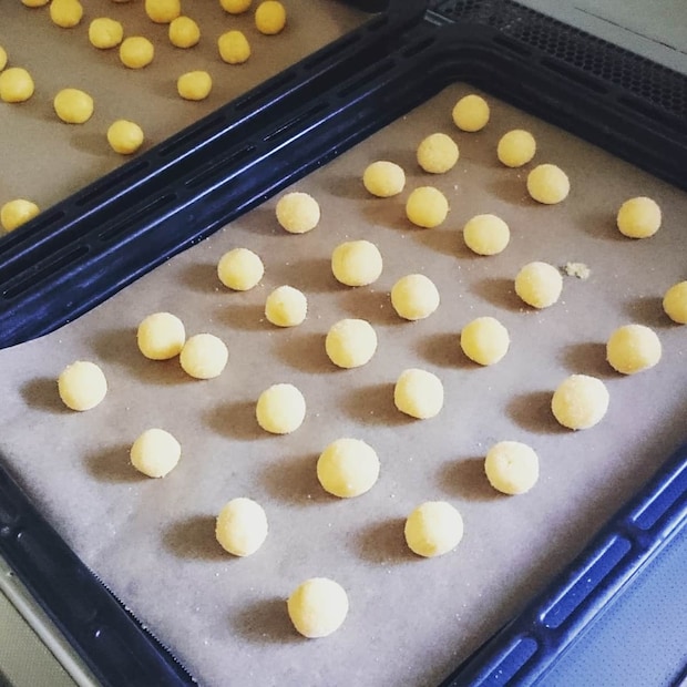 さくほろ「かぼちゃクッキー」レシピ