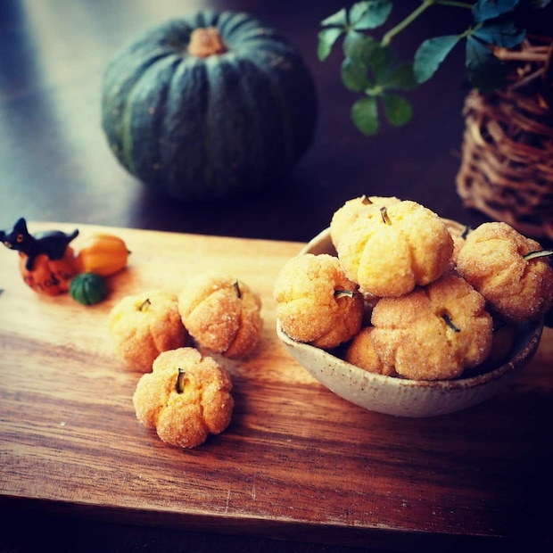 さくほろ「かぼちゃクッキー」レシピ