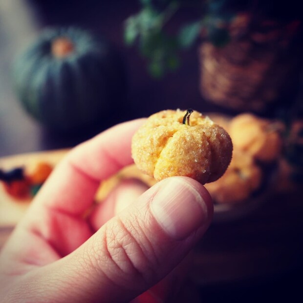 さくほろ「かぼちゃクッキー」レシピ