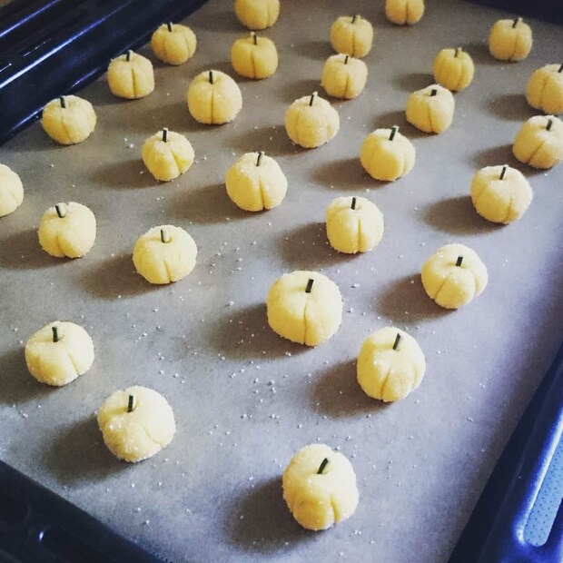 さくほろ「かぼちゃクッキー」レシピ