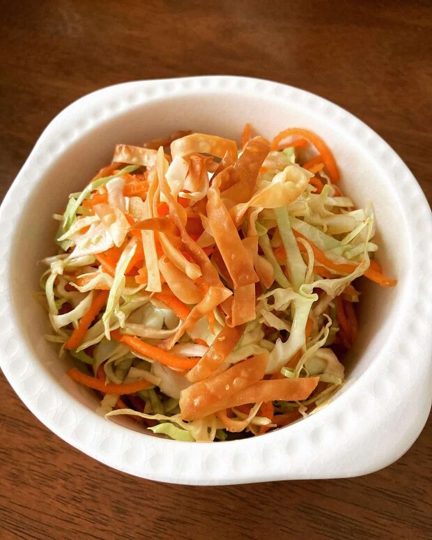 野菜をたっぷり食べられる！やみつき必至の「パリパリサラダ」