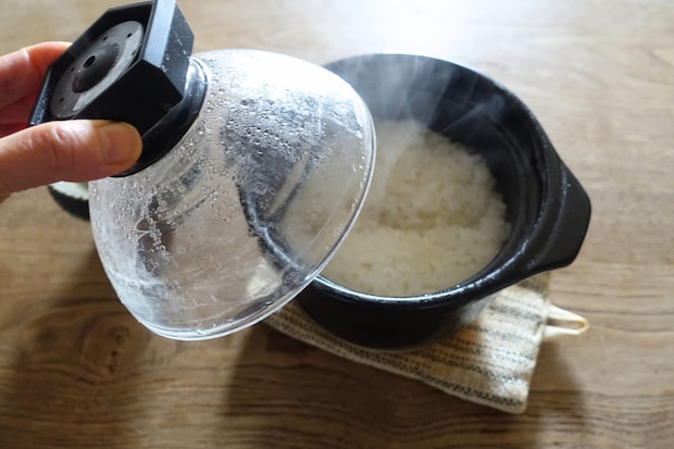 HARIO(ハリオ) フタがガラスのご飯釜