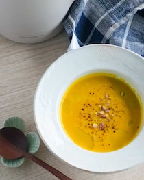 体の芯までぽかぽか！シナモン香る♪「かぼちゃのスパイスポタージュ」レシピ