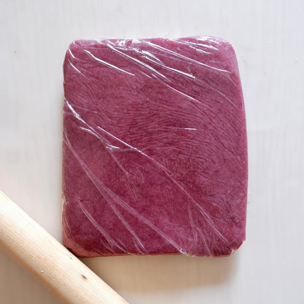 かぼちゃと紫いもの米粉クッキー