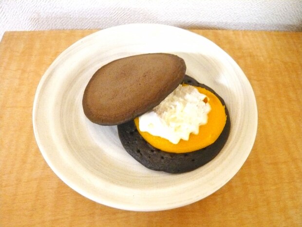 かぼちゃ&マスカルポーネ生どら焼