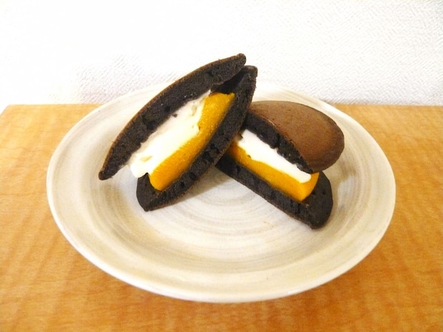 かぼちゃ&マスカルポーネ生どら焼