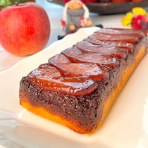 旬のりんごで簡単で絶品 「タルトタタンみたいなケーキ」レシピ