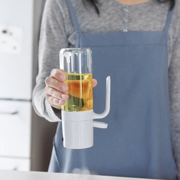 【アンジェ別注】油の量を抑える オイルスプレー オイルボトル 耐熱ガラス 250ml