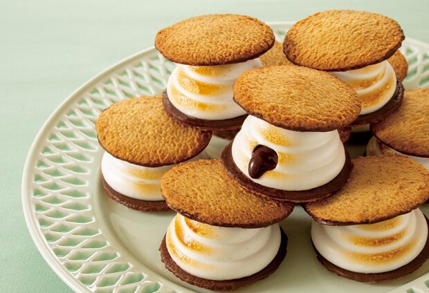 焼マシュマロサンド・ベイクドマロウ　10個入り／ベイクドマロウ