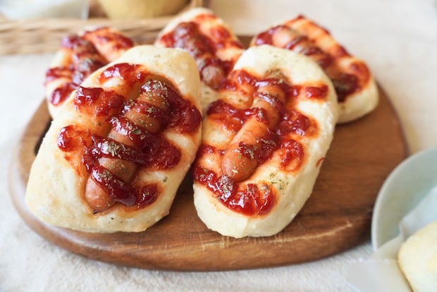 大人も子どもも大満足！ボリューム満点「簡単ウインナーパン」