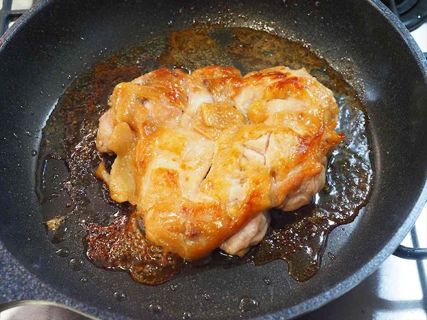 鶏もも肉のはちみつ照り焼き