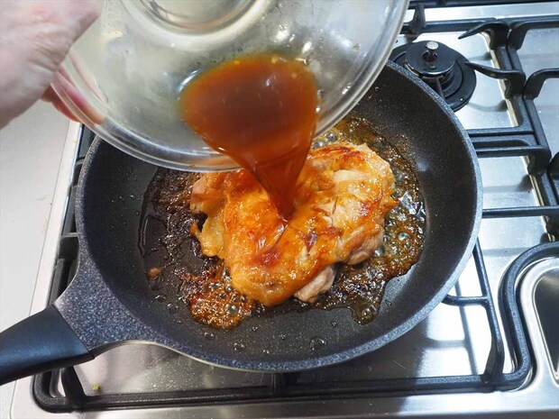鶏もも肉のはちみつ照り焼き