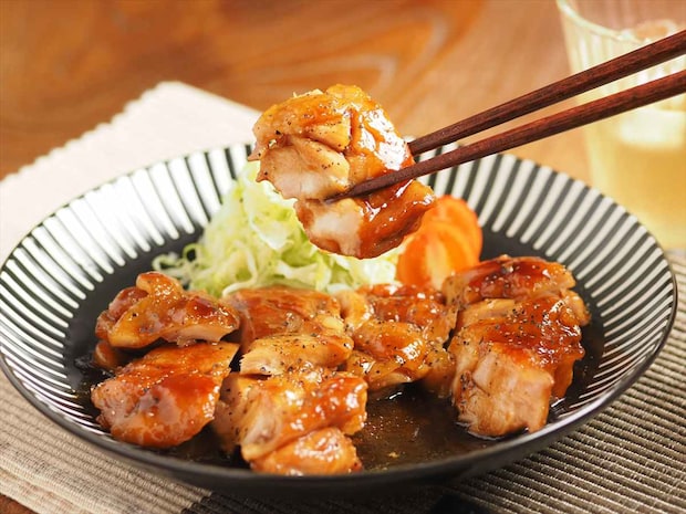 鶏もも肉のはちみつ照り焼き